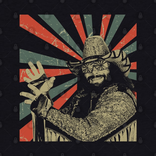 RANDY SAVAGE || Vintage Art Design || Macho Man by Setipixel